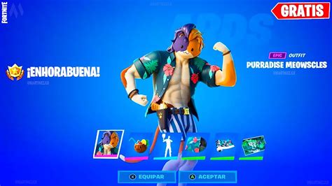 Como CONSEGUIR la NUEVA SKIN de MIÁUSCULOS PARADISÍACO GRATIS en