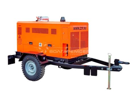 Передвижной компрессор ЗИФ-ПВ-10/1,0 на шасси - купить, цены в ...