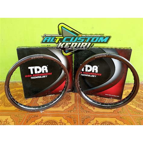 Jual Velg TDR Warna Titanium Grey Ukuran 160 185 RING 17 Shopee