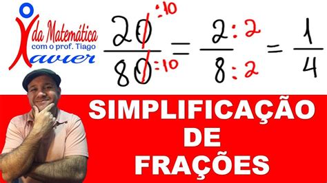 COMO SIMPLIFICAR FRAÇÕES YouTube