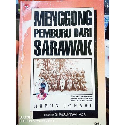 DBP RAK AB 21 MENGGONG PEMBURU DARI SARAWAK Harun Johari Buku