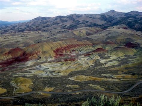 Painted Hills John Day Fossil Beds Oregon | ... Painted Hills from the ...