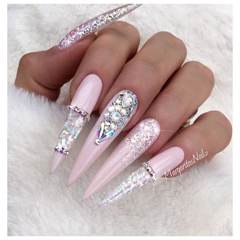 Nude Pink Stiletto Nails Summer Nail Design Nail Art Stiletto Nails Designs Nails Luxury Nails
