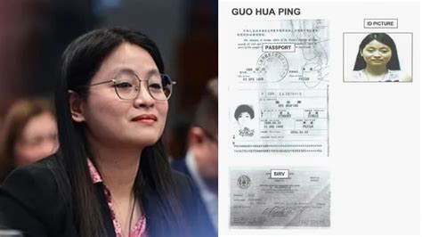 Pagkakaugnay Ni Alice Guo Sa Isang Guo Hua Ping Itinanggi Ng Abogado