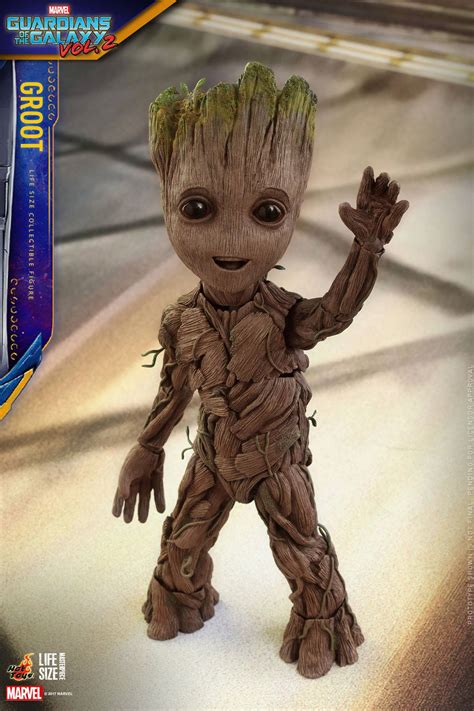 Guardians Of The Galaxy Vol 2 Baby Groot Life Size Figure By Hot