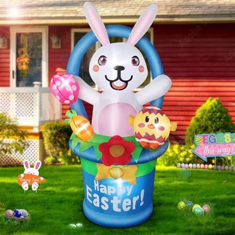 Amazon Easter Inflatables Outdoor Yard Decorations Ft