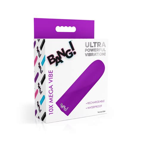 10x Mega Vibrator Purple Xr Brands