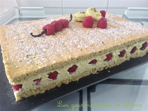 Framboisier pistache Recette framboisier Gateau facile Gâteaux et