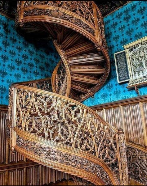 This Incredible Spiral Staircase Is In Lednice Castle In The Czech