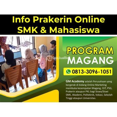 Info PKL Online SMK Jurusan Pemasaran Terdekat Di Kota Malang