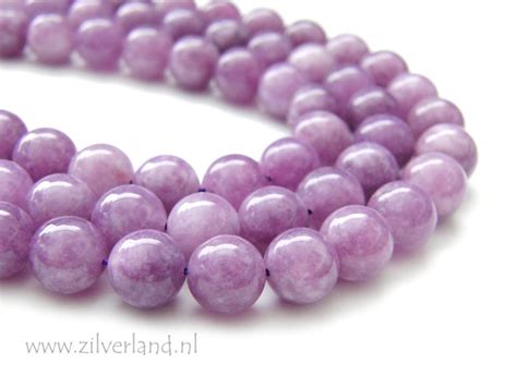 Mm Jade Edelsteen Kralen Zilverland Zilveren Sieraden Onderdelen