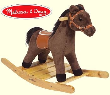 Stuffed Plush Rocking Horse from Stuffed Ark