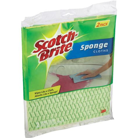 3m 9055 Scotch Brite Sponge Cloth F And F Industrial