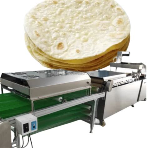 Automatic Commercial Flat Bread Pancake Chapati Arabic Roti Maker Corn