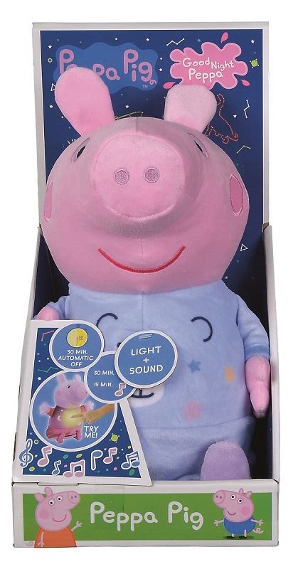 Nicotoy Peluche Musicale Et Lumineuse Peppa Pig Livraison Gratuite