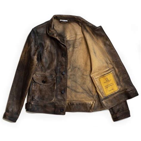 Cossack Deserto Leather Jacket Shangri La Heritage