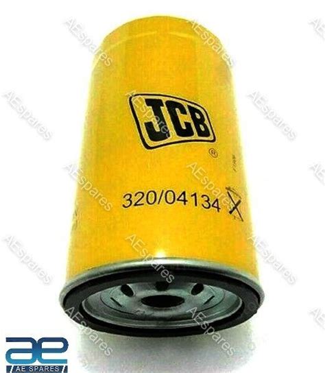 For Jcb Backhoe Genuine Jcb Engine Oil Filter Part No 320 04134 Vi