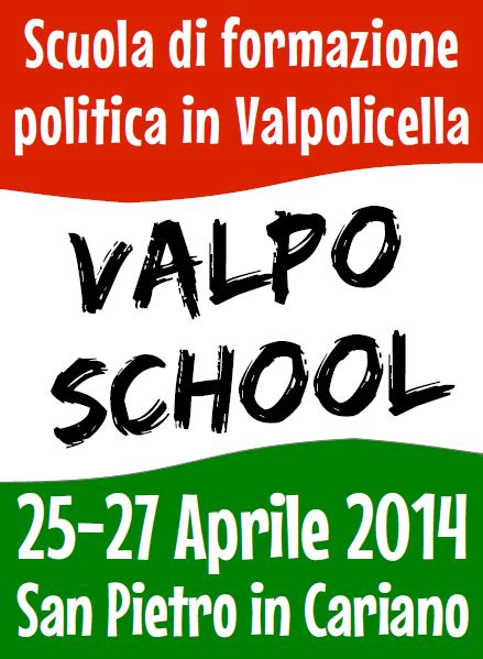 ValpoSchool Scuola Di Formazione Politica PD Verona