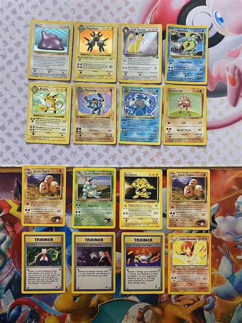 Vintage Pokemon Card Lot Wotc Neo Gym Holo Promo First Edition