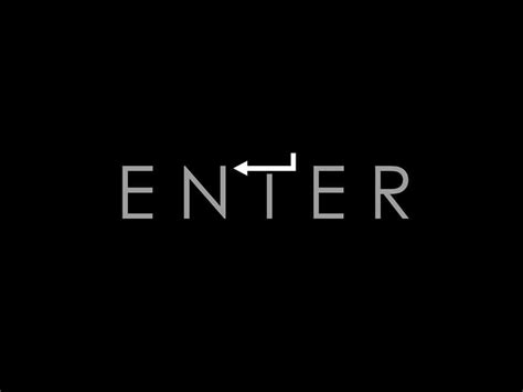 Enter Wordmark By Finalidea On Dribbble