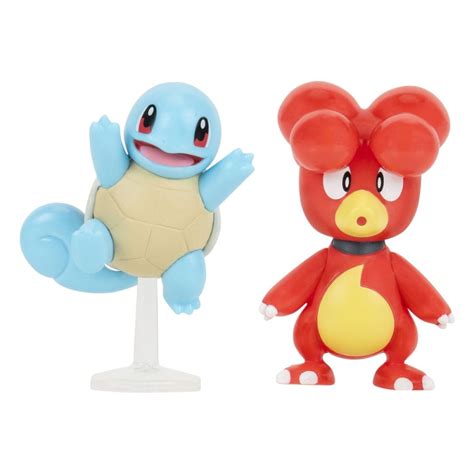 Figurita Pokémon pack 2 figures Battle Figure Set Magby S Jazwares