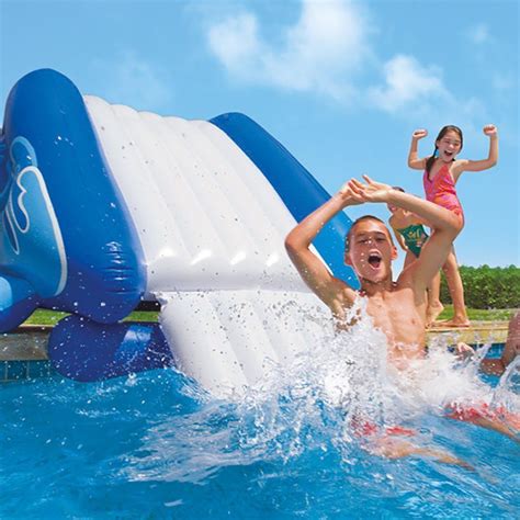 Intex Water Slide Kids Inflatable Play Center Ages 6 Raft Pool Party