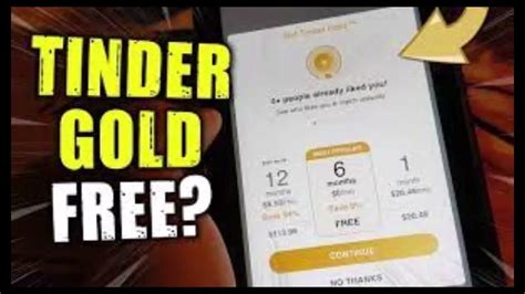 1 Month Tinder Gold Free Trial With This Tinder Gold Apk Tutorial