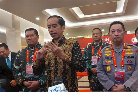 Jokowi Perintahkan TNI Polri Jaga Hilirisasi Sumber Daya ANTARA News