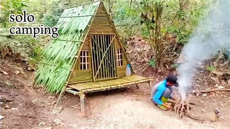 Solo Camping Sendirian Bermalam Di Hutan Angker Horor Berkemah YouTube