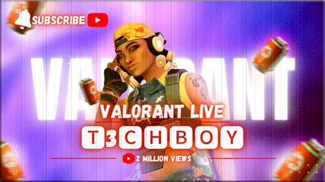 Valorant India Live Waiting For New Agent Deadlock Valorant Gaming Live T3chboy Live