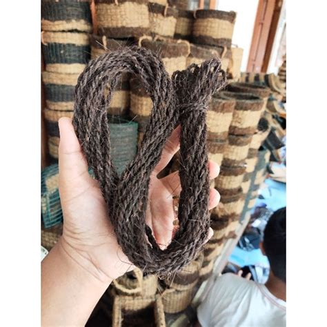 Jual Tali Ijuk Hitam Anggrek Serabut Kelapa Tali Bambu Shopee Indonesia