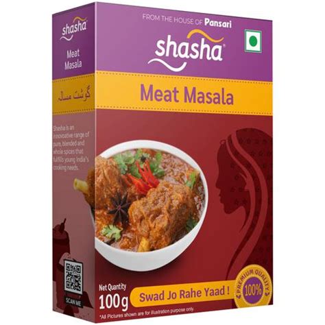 Buy SHASHA Meat Masala Premium Quality Aromatic Spice Blend For