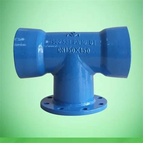 Ductile Iron Double Socket Tee With Flanged Branch At Rs Piece