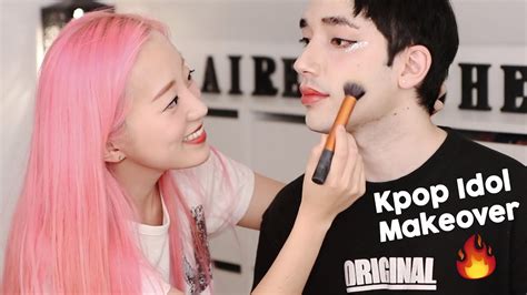 Giving A Kpop Idol Makeover To Terrytv Youtube