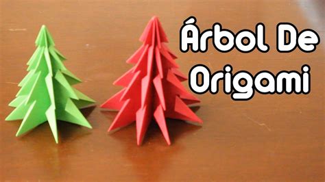 Christmas Tree Origami Árbol Navideño De Origami YouTube