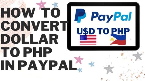 HOW TO CONVERT PAYPAL MONEY FROM DOLLARS TO PHILIPPINE PESO PAYPAL