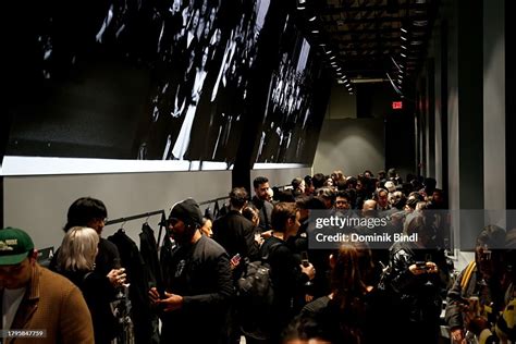 A Generel View Of The Yohji Yamamoto Store Opening At Yohji Yamamoto