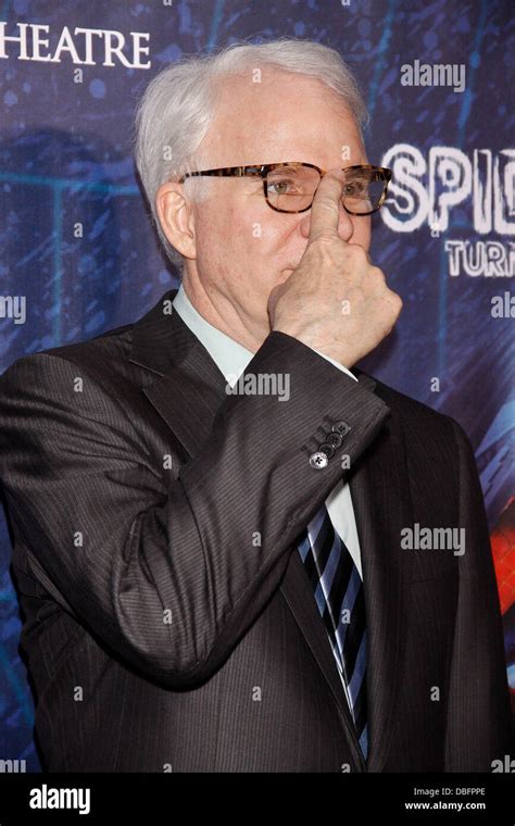 Steve Martin Opening Night Of The Broadway Musical Production Of