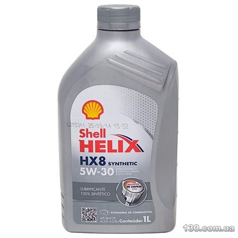 Shell Helix Hx W Synthetic Motor Oil L