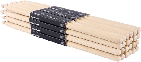 Aopoy Paar Trommelst Cke A Klassische Ahornholz Drumsticks