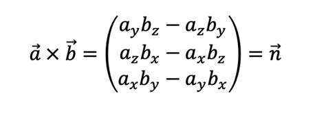 Produit Vectoriel Calcul En Composantes Et Applications