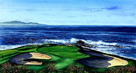 Pebble Beach Golf Course Wallpaper - WallpaperSafari