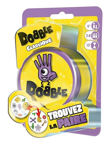 Dobble jeu d ambiance et de rapidité Asmodée LaPouleAPois fr