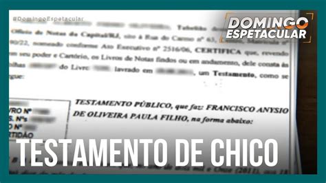 Fortuna ou dívidas Testamento de Chico Anysio esclarece polêmicas