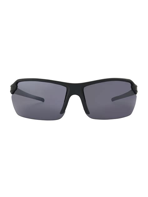 Foster Grant Cali Blue Performance Mens Blade Sunglasses Black