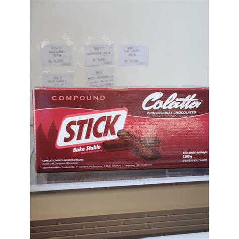 Jual COLATTA CHOCOLATE STICK COUMPOUND COKLAT COLATTA STIK 1200GR