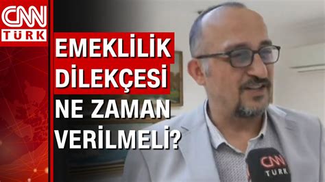 Emekli dilekçesi ne zaman verilmeli SGK Uzmanı Murat Bal yanıtladı