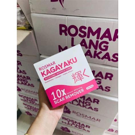 Rosmar Kagayaku Bleaching Whipped Soap Per Box Pcs Shopee Philippines