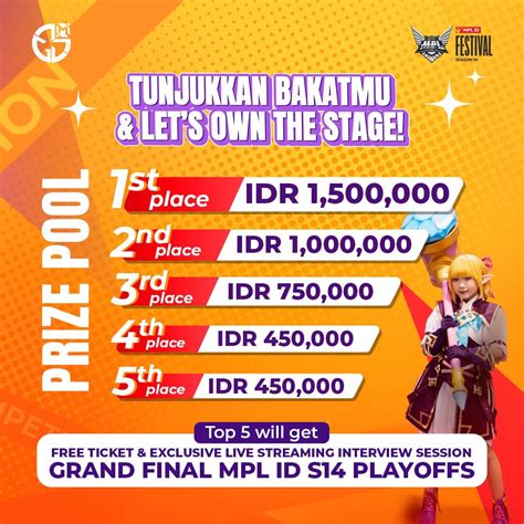 mobile legends bang bang id mlbb cosplay competition  mgl id