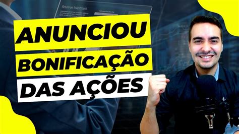 Urgente Vai Fazer Bonifica O De A Es Youtube